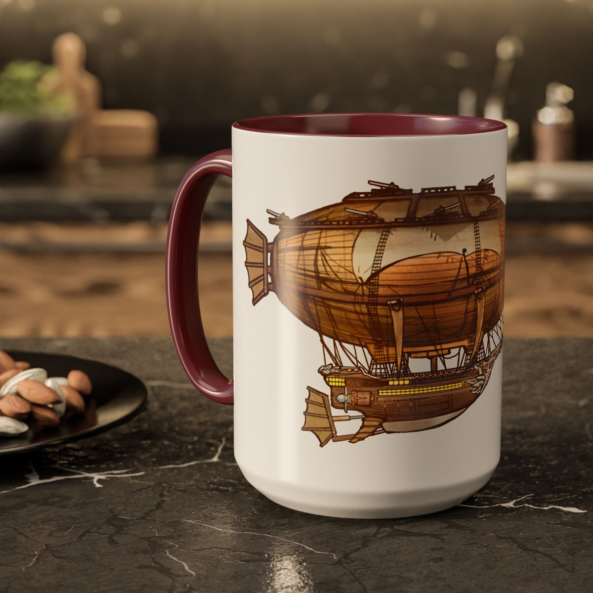 Copy of Copy of "The Liberator" - Ruin Steampunk Mug by Brandon Ellis