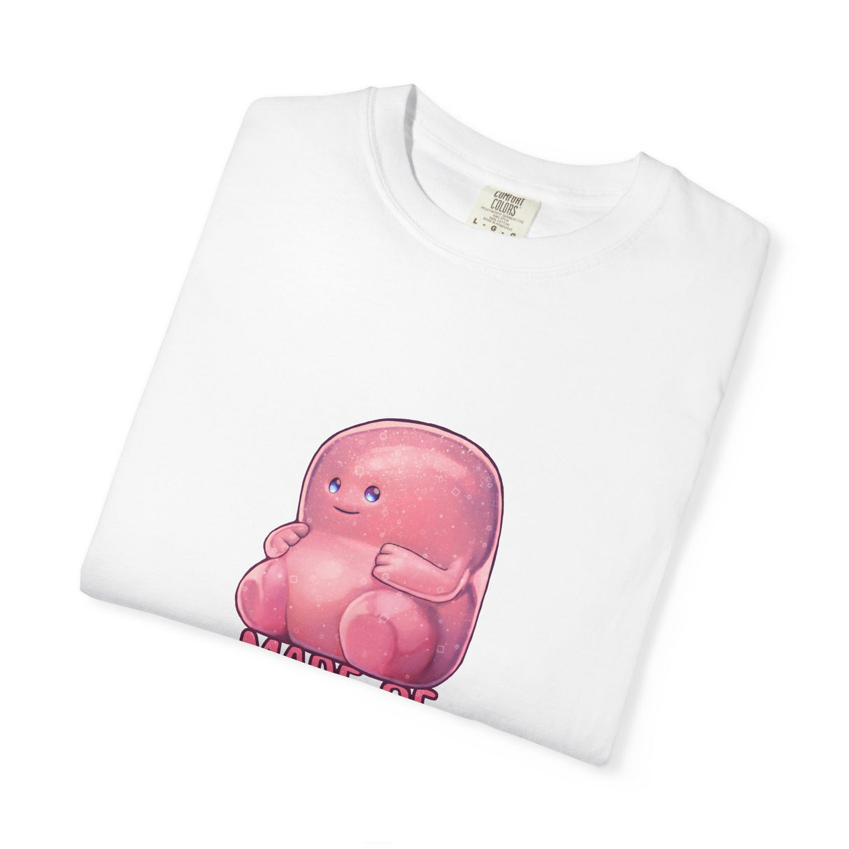"Made Of Puddin'" Illustrated Cute Unisex T-Shirt - Floofles by Brandon Ellis