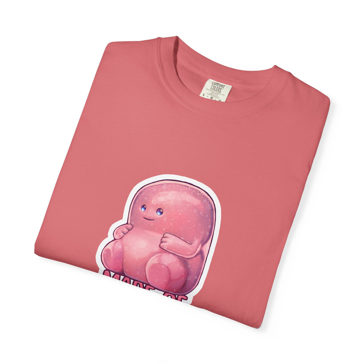 "Made Of Puddin'" Illustrated Cute Unisex T-Shirt - Floofles by Brandon Ellis