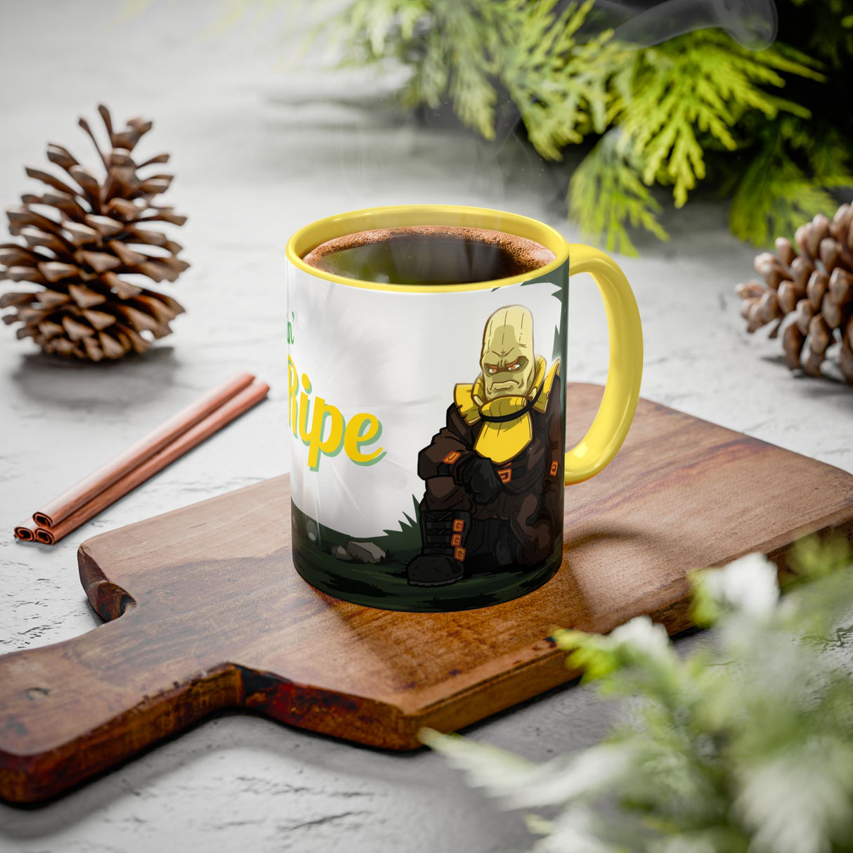 "Feelin’ Ripe" – A Grasslands Mug by Kevin Hinkle