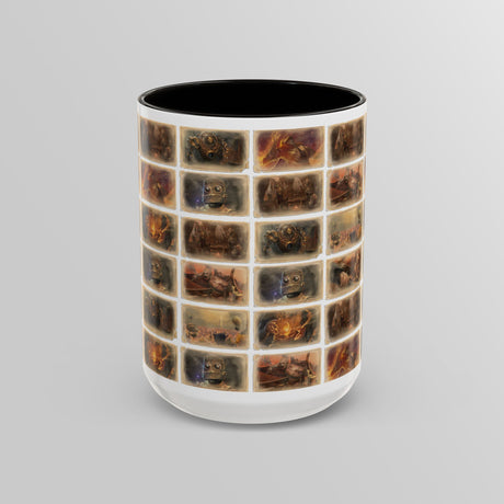 "The Collector's Seal Wrap" - Ruin Steampunk Mug by Brandon Ellis