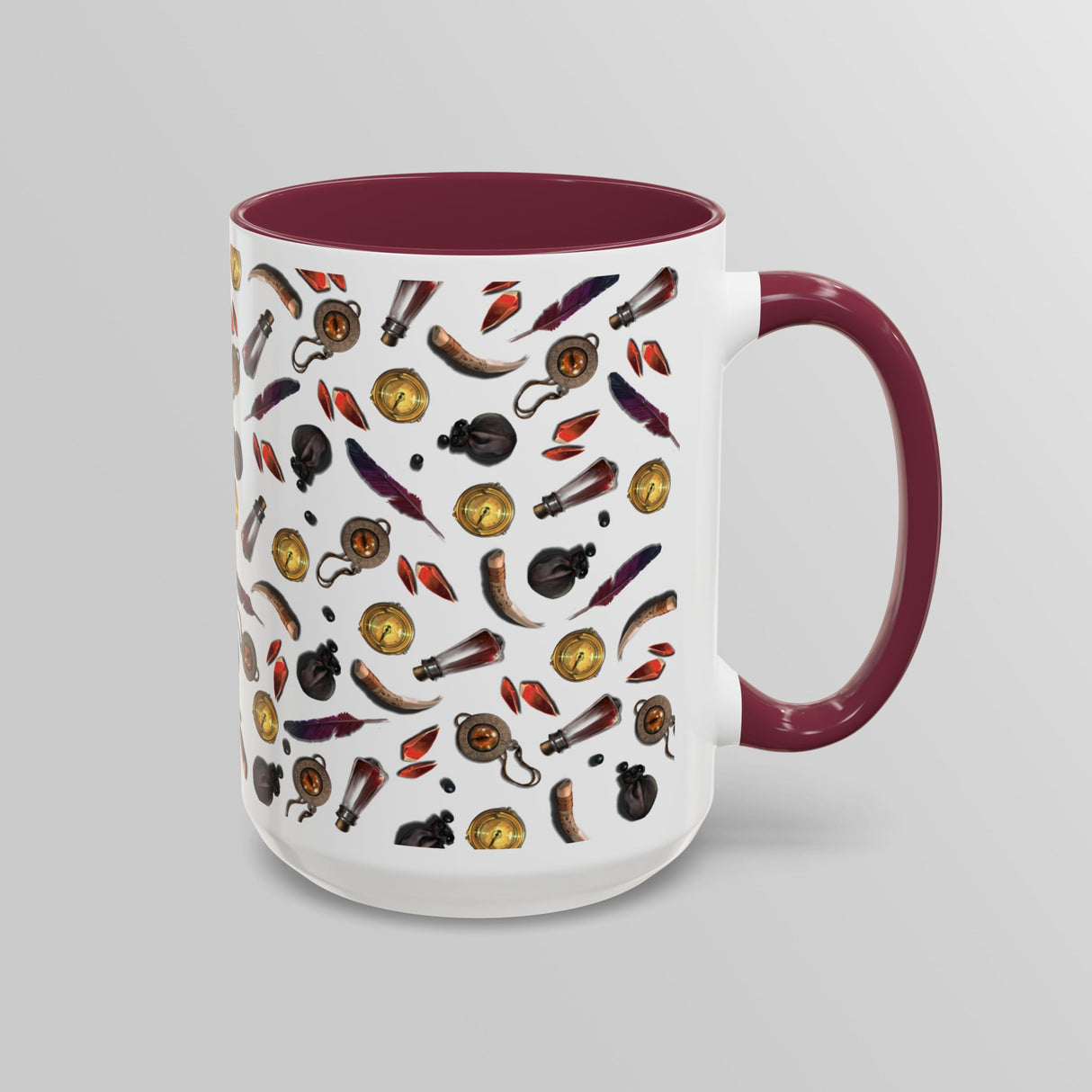 "More Clutter from the Workbench" - Ruin Steampunk Mug by Brandon Ellis