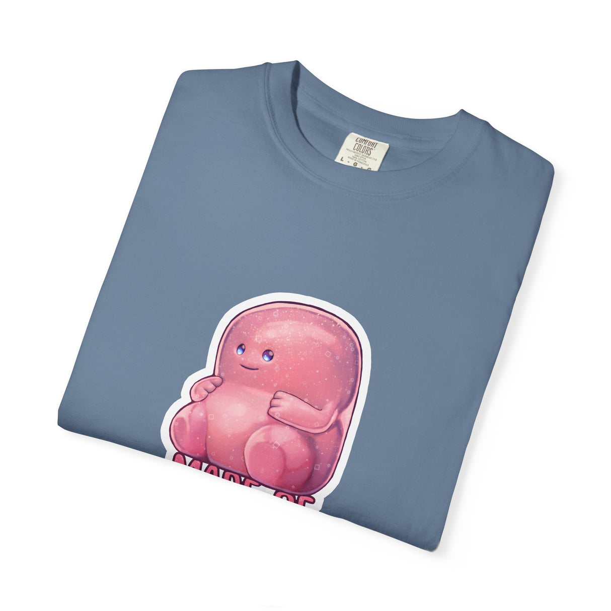 "Made Of Puddin'" Illustrated Cute Unisex T-Shirt - Floofles by Brandon Ellis