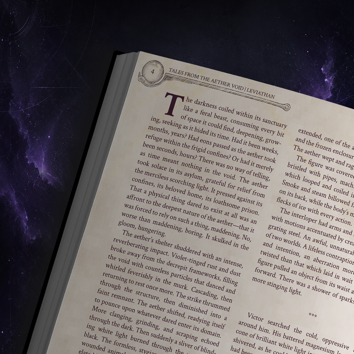 The Rise of the Leviathan (Tales from the Aether Void Book One) by Skyler Edwards [Collector's Edition]