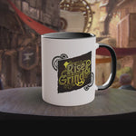 "Rise and Grind" - Ruin Steampunk Mug by Brandon Ellis