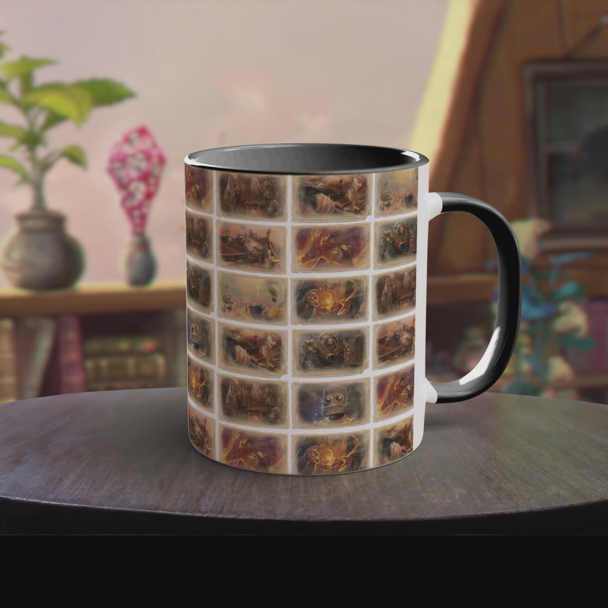 "The Collector's Seal Wrap" - Ruin Steampunk Mug by Brandon Ellis